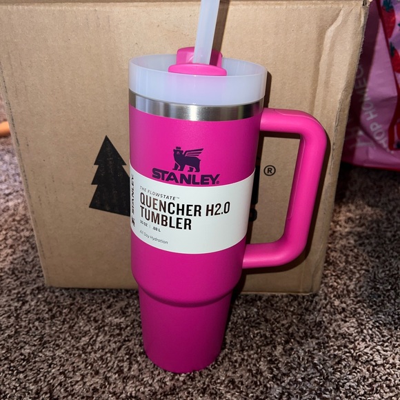 Stanley Other - Fuchsia Pink Stanley 30 oz Quencher H2.0 Tumbler Brand new!